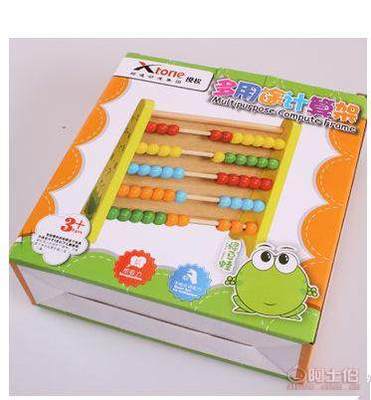 【幼得乐儿童木制计算架多功能早教益智珠算架写字板幼儿园玩具批发3698】云和县拉拉玩具网店 - 产品库